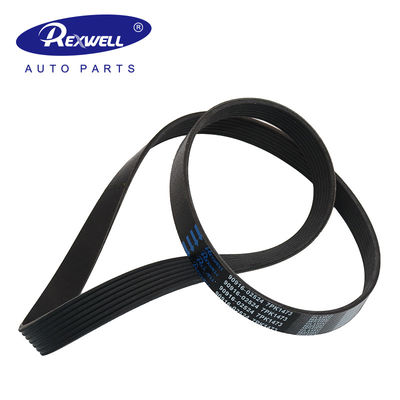 1KD-FTV Diesel Engine Alternator Fan V-Ribbed Belt 7PK147 90916-02524 5 For Toyota Hiace Hilux Dyna 2KD