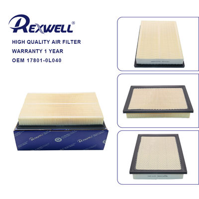 Rexwell Auto Engine Accessories Car Air Filter Fits For Toyota HILUX Pickup Revo 17801-0L040