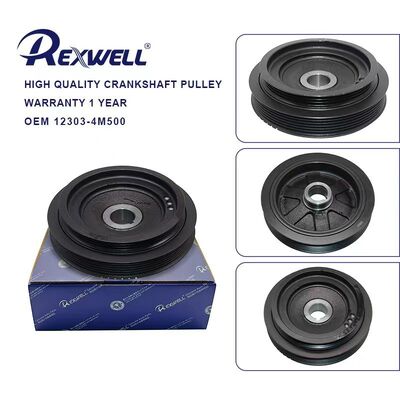 12303-4M500 12303-65F0A Engine Crankshaft Pulley for Nissan Almera Bluebird Primera Sylphy QG16DE QG18DE 